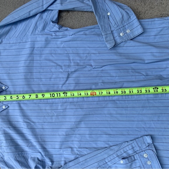 Eddie Bauer Blue Casual Button Down Shirt - Picture 6 of 6